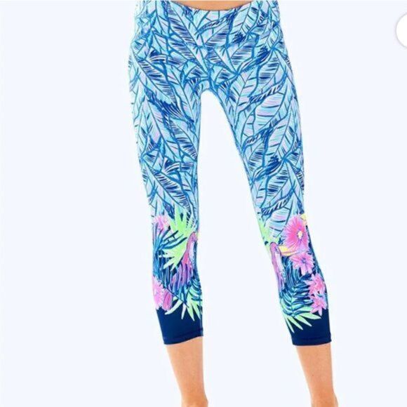 Lilly Pulitzer Luxletic Jolena Weekender Leggings - Picture 1 of 6